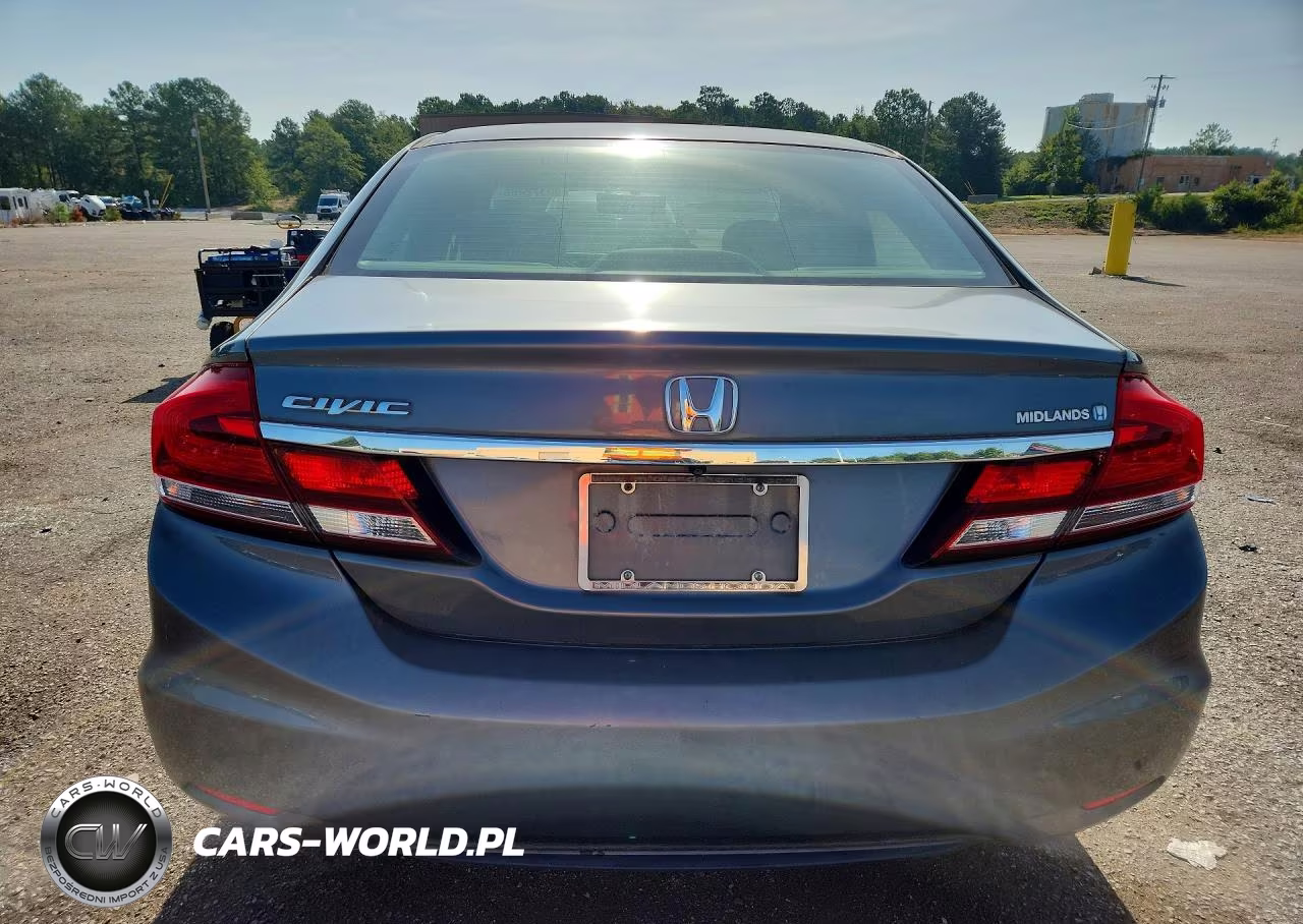 2013 Honda Civic Lx VIN:19XFB2F51DE003666 - 6