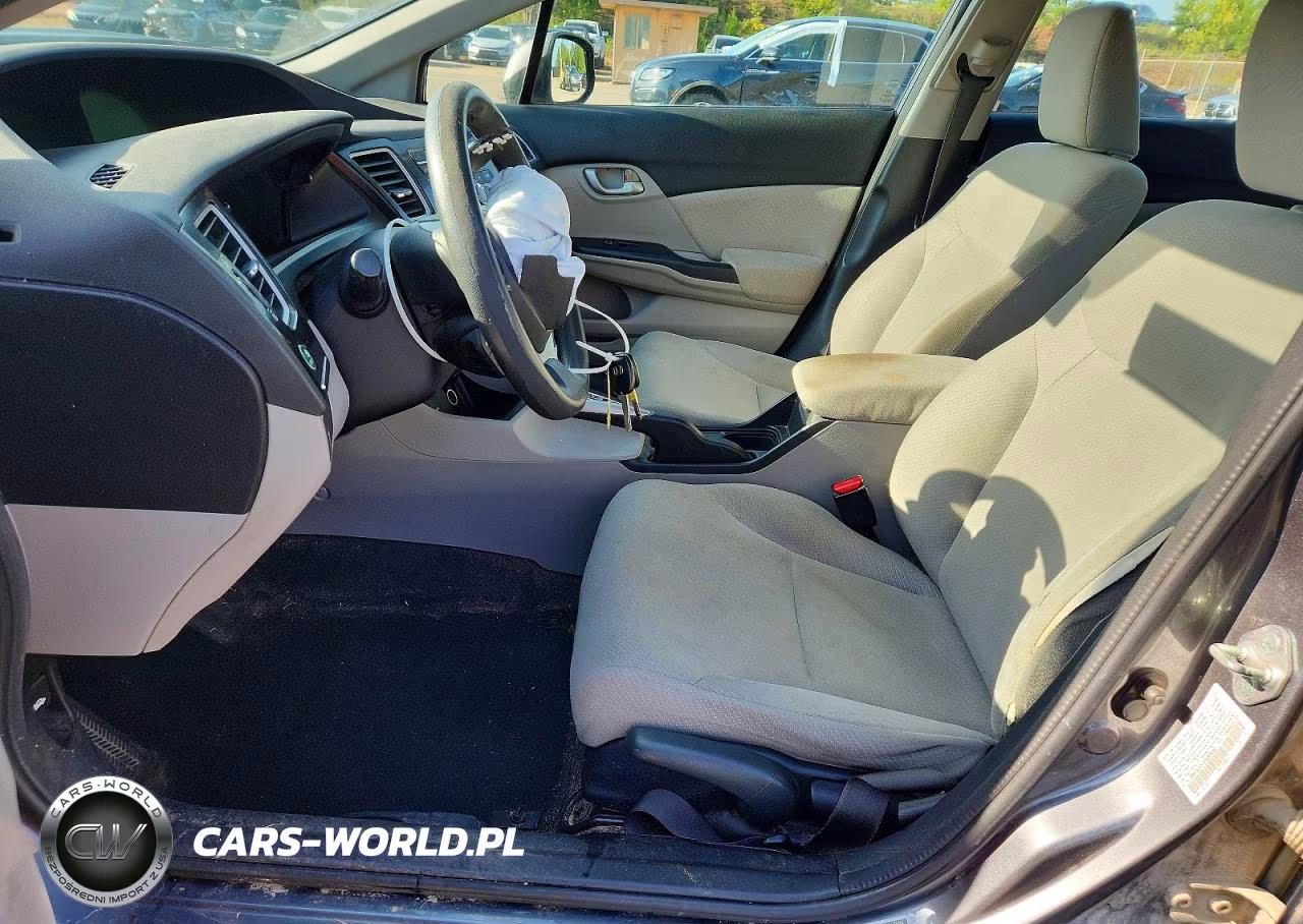 2013 Honda Civic Lx VIN:19XFB2F51DE003666 - 7
