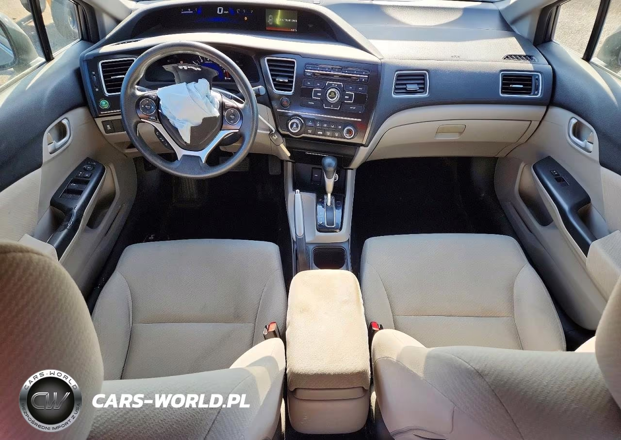 2013 Honda Civic Lx VIN:19XFB2F51DE003666 - 8