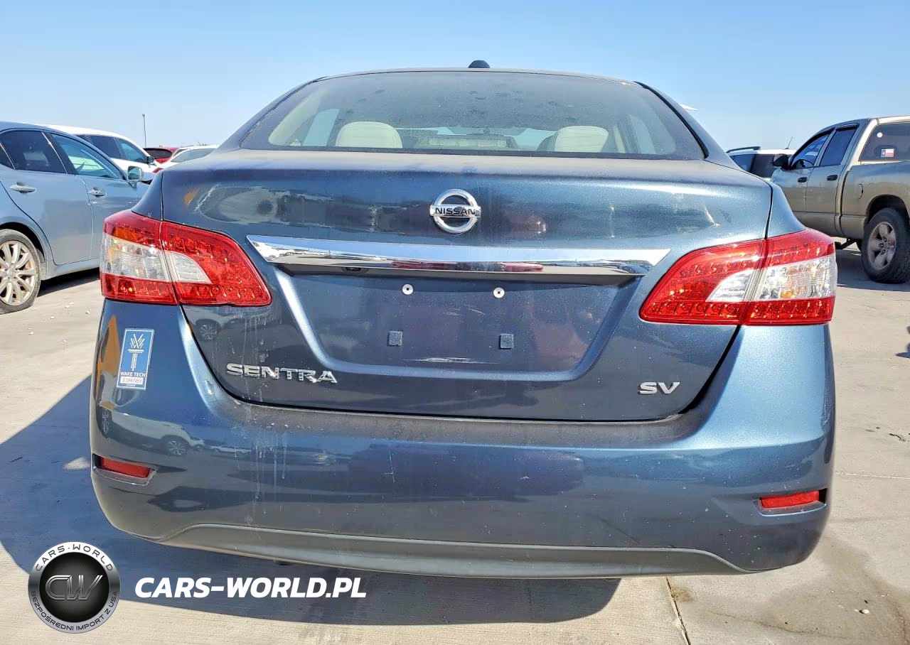 2015 Nissan Sentra Sv VIN:3N1AB7AP3FY270067 - 6