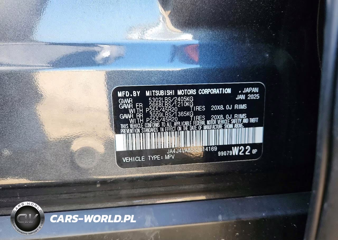 2025 Mitsubishi Outlander Se VIN:JA4J4VA85SZ014169 - 13