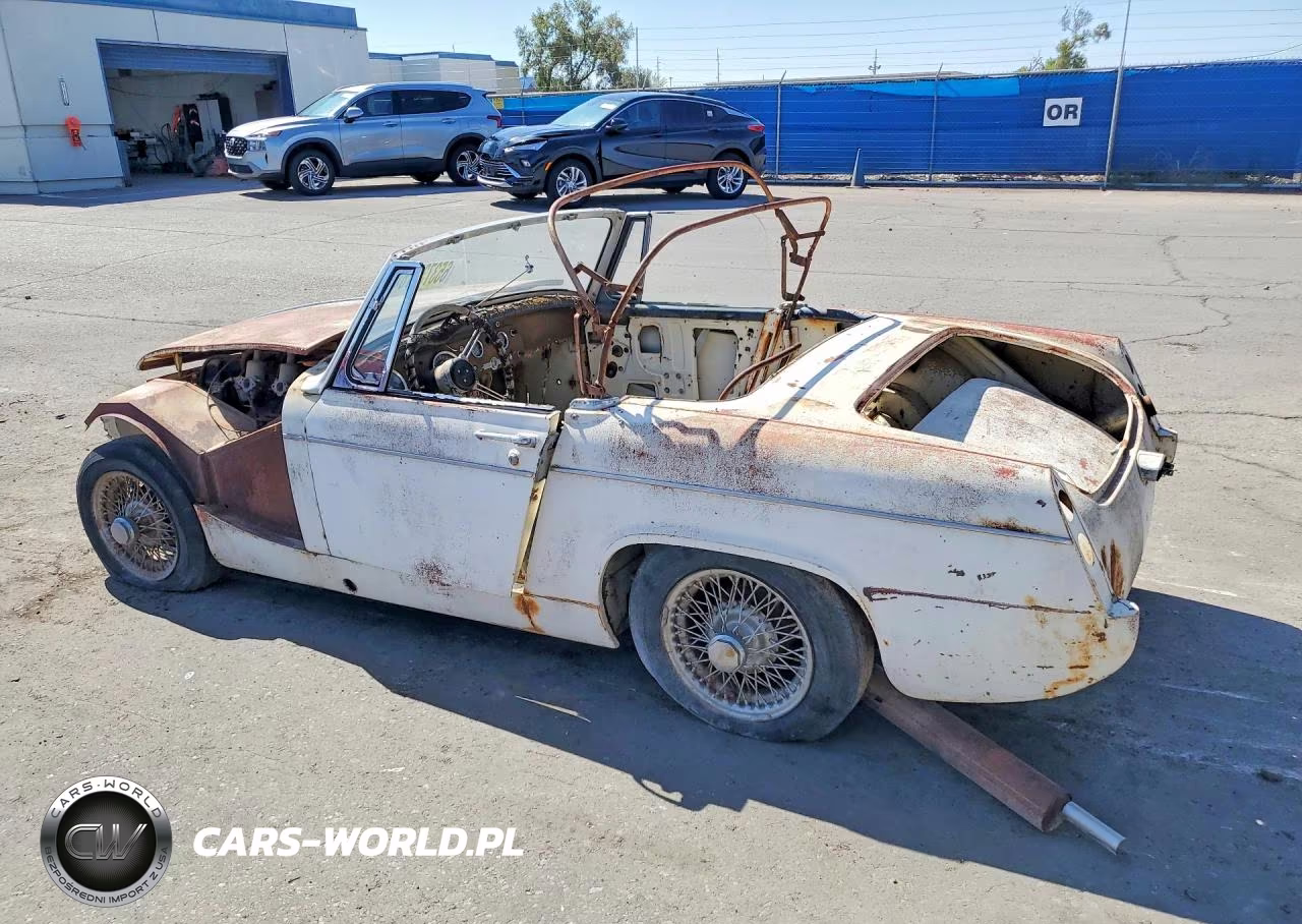 1966 Mg Mga Conv VIN:GAN3L45662 - 2