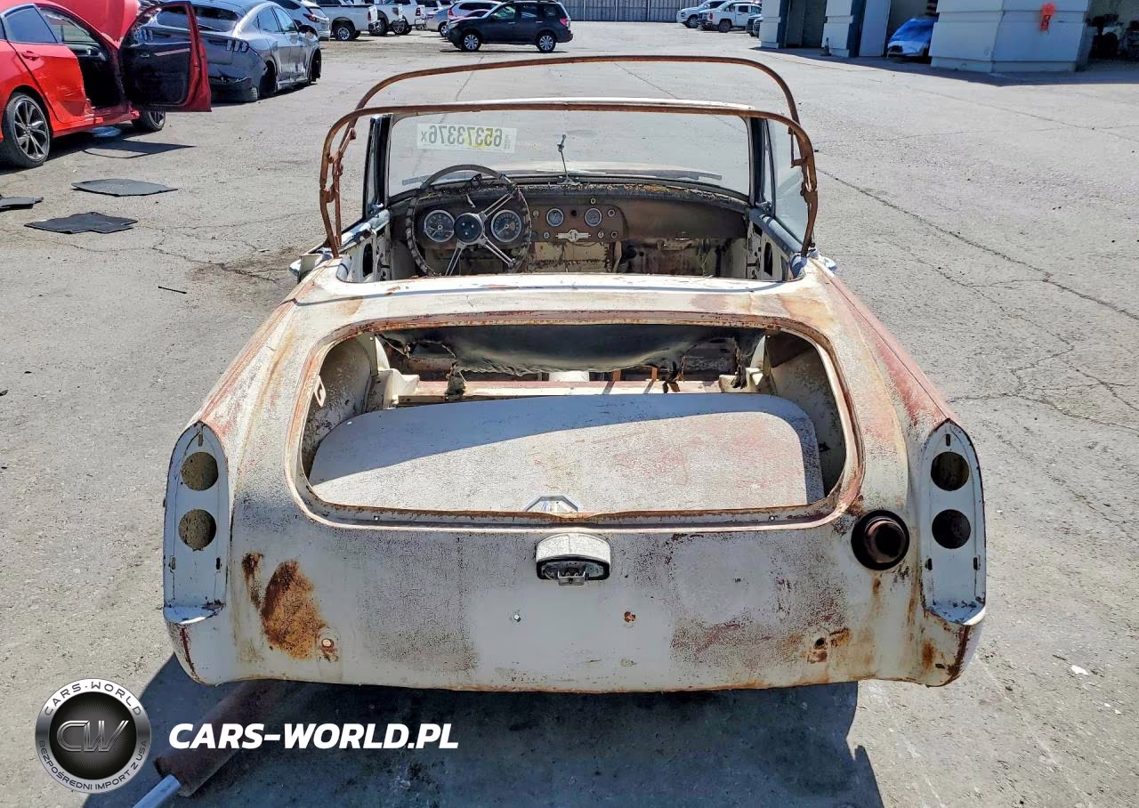1966 Mg Mga Conv VIN:GAN3L45662 - 6