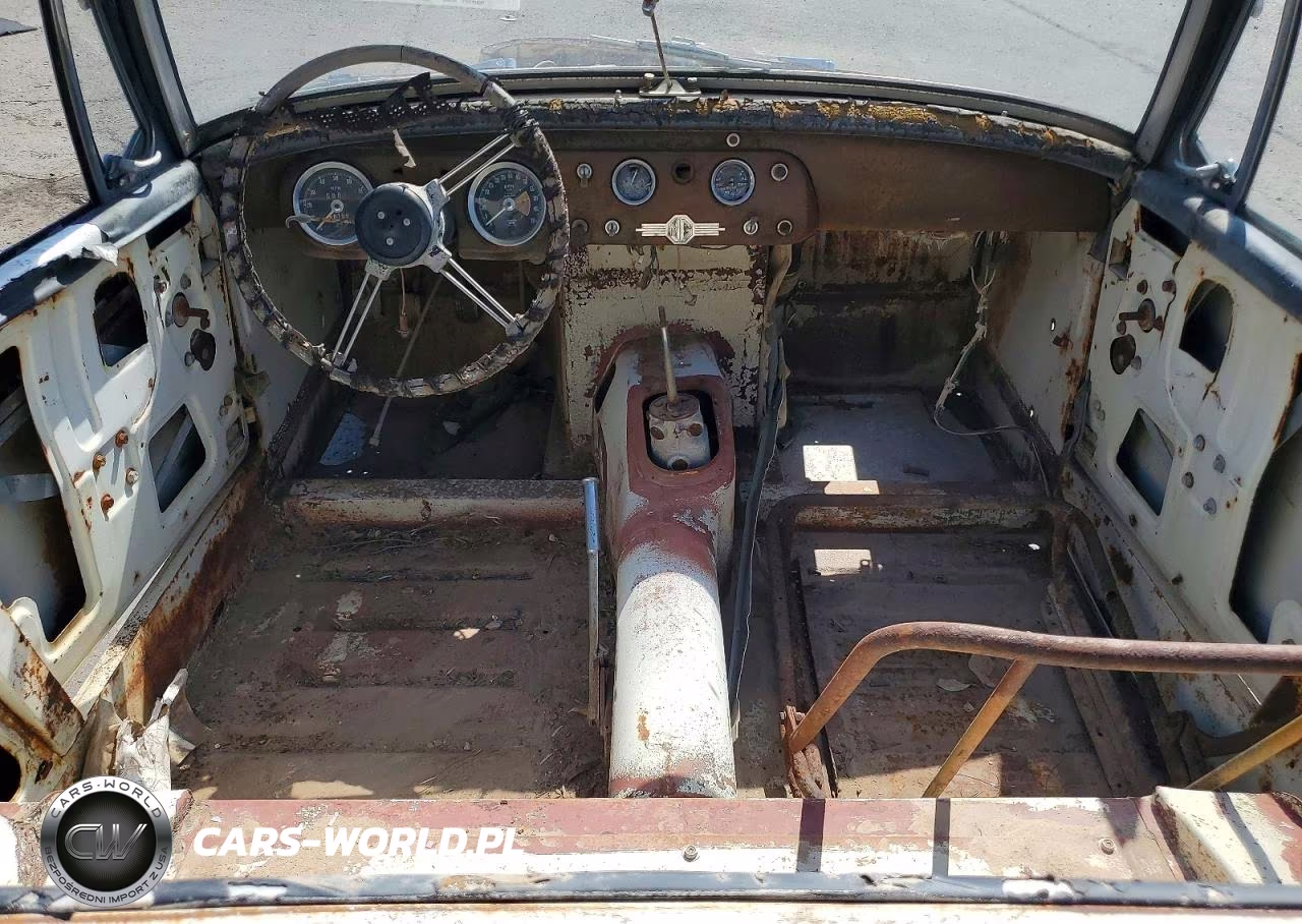 1966 Mg Mga Conv VIN:GAN3L45662 - 8