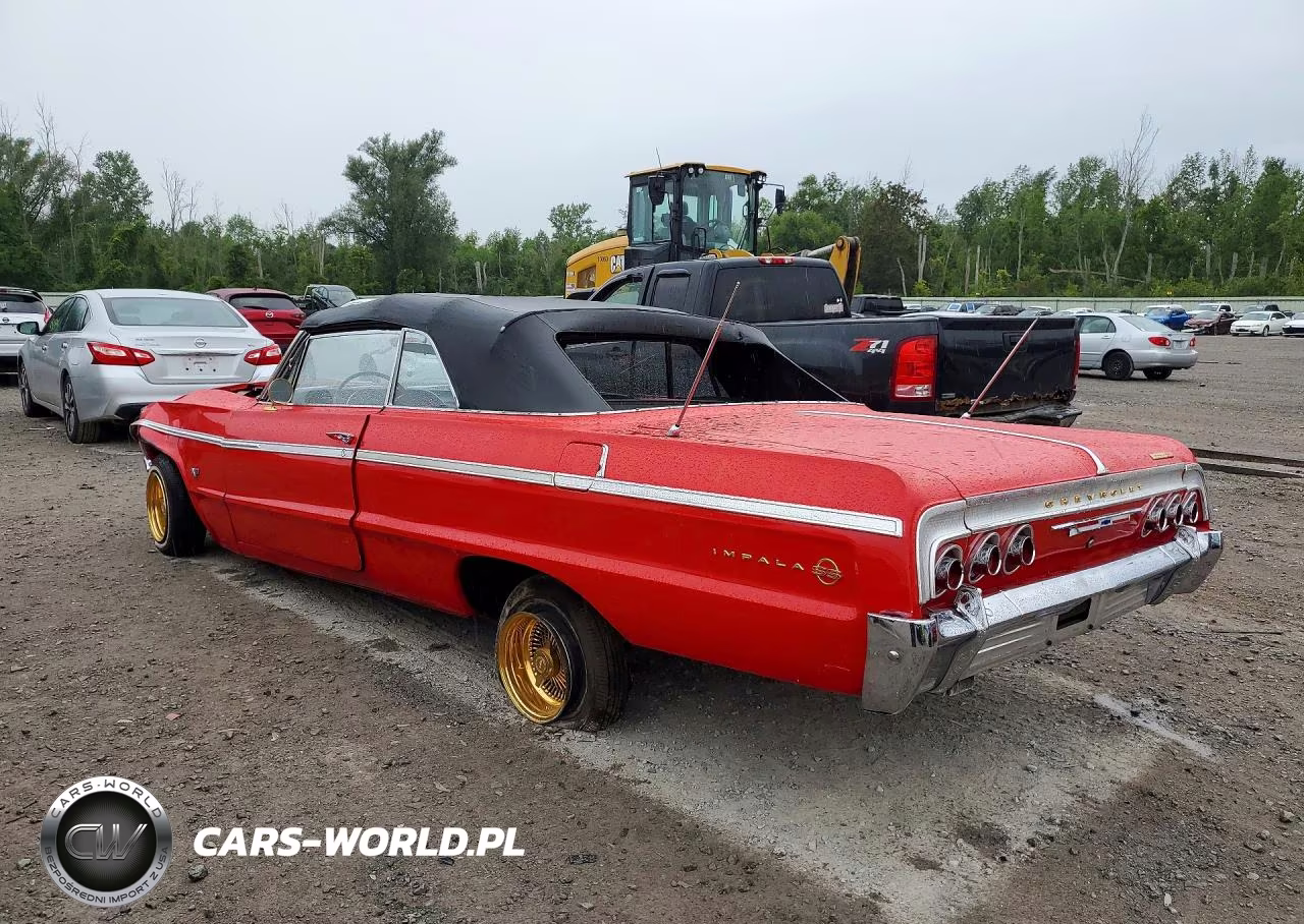 1964 Chev Impala VIN:41867T239899 - 2