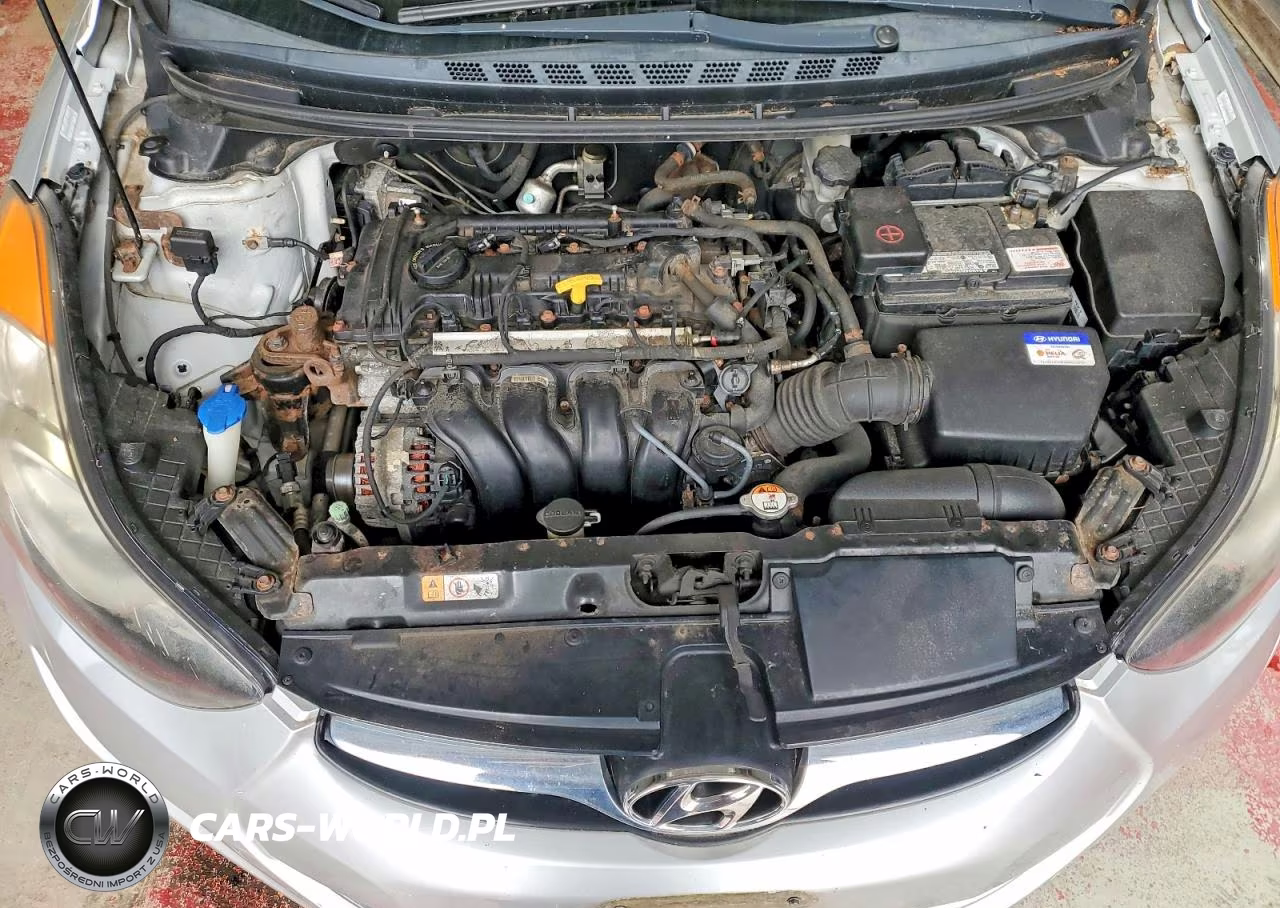 2013 Hyundai Elantra Gls VIN:KMHDH4AE4DU490643 - 11