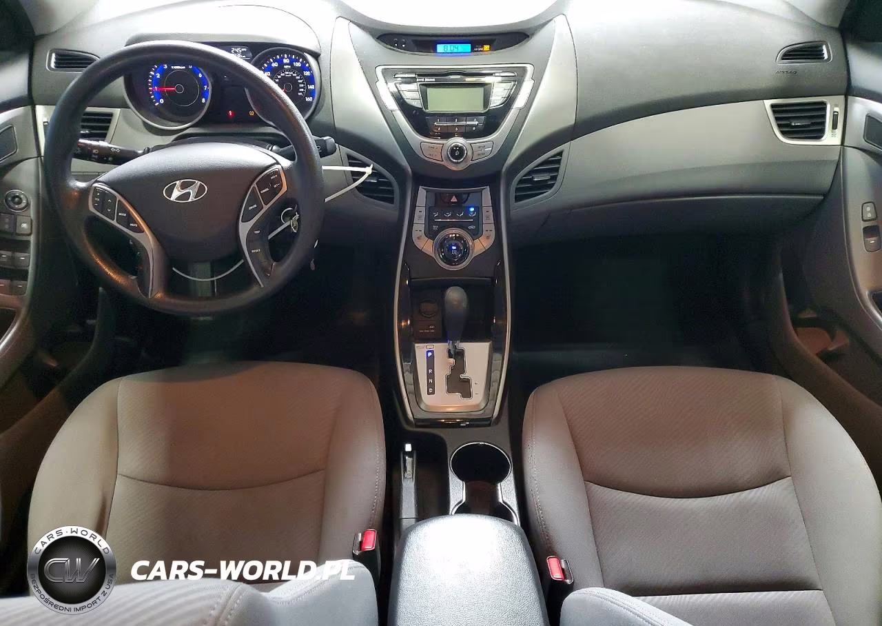 2013 Hyundai Elantra Gls VIN:KMHDH4AE4DU490643 - 8
