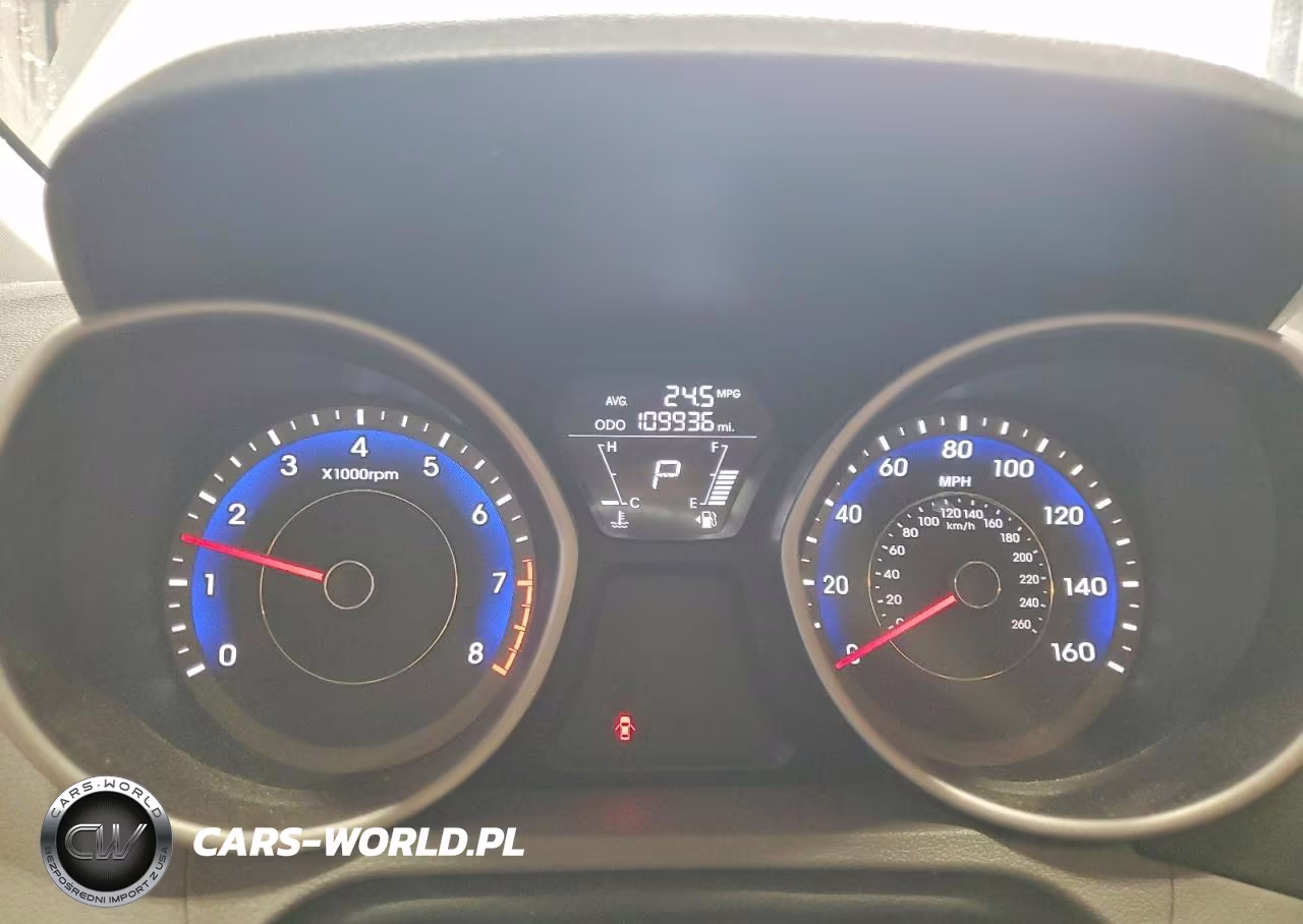 2013 Hyundai Elantra Gls VIN:KMHDH4AE4DU490643 - 9