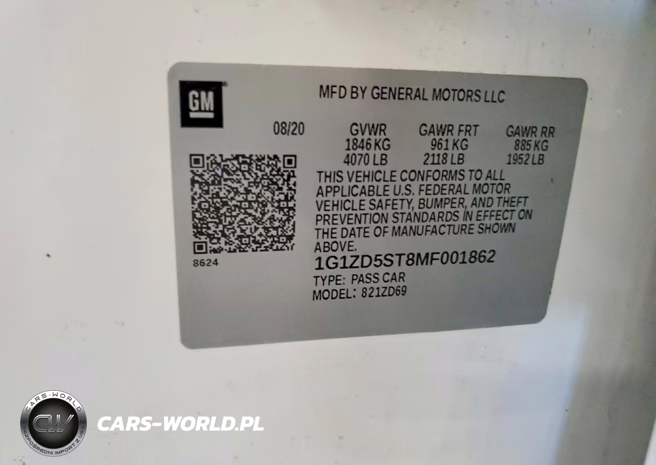 2021 Chevrolet Malibu Lt VIN:1G1ZD5ST8MF001862 - 13