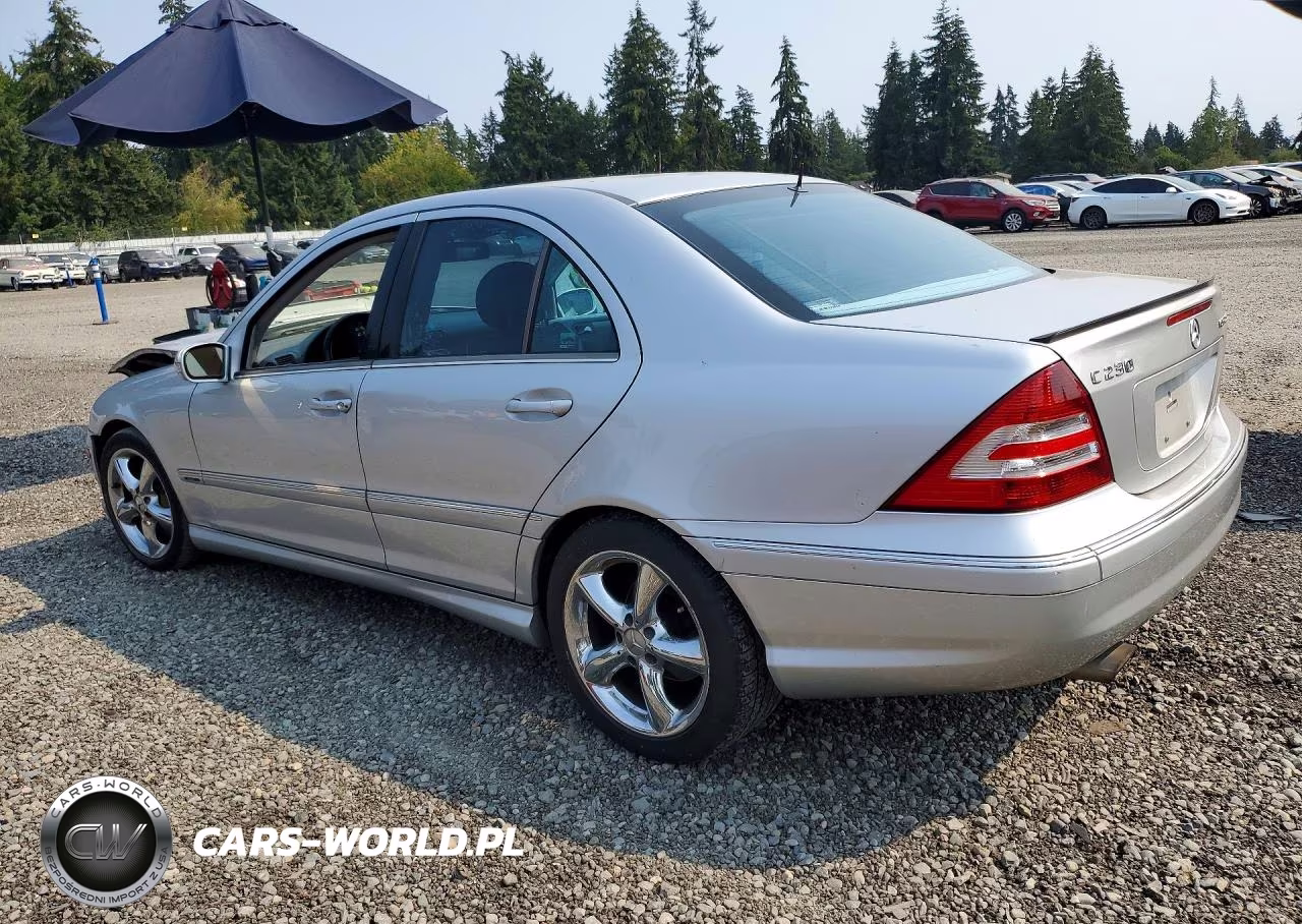 2005 Mercedes-Benz C 230K Sport Sedan VIN:WDBRF40J45F646957 - 2