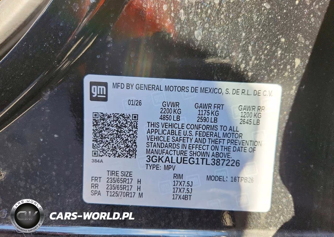 2026 GMC Terrain Elevation VIN:3GKALUEG1TL387226 - 14