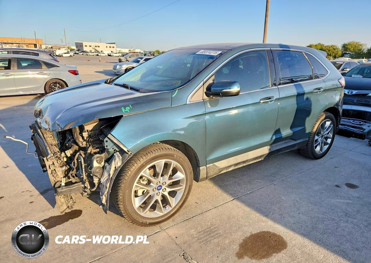 2016 Ford Edge Titanium VIN:2FMPK3K87GBB26745 - 1