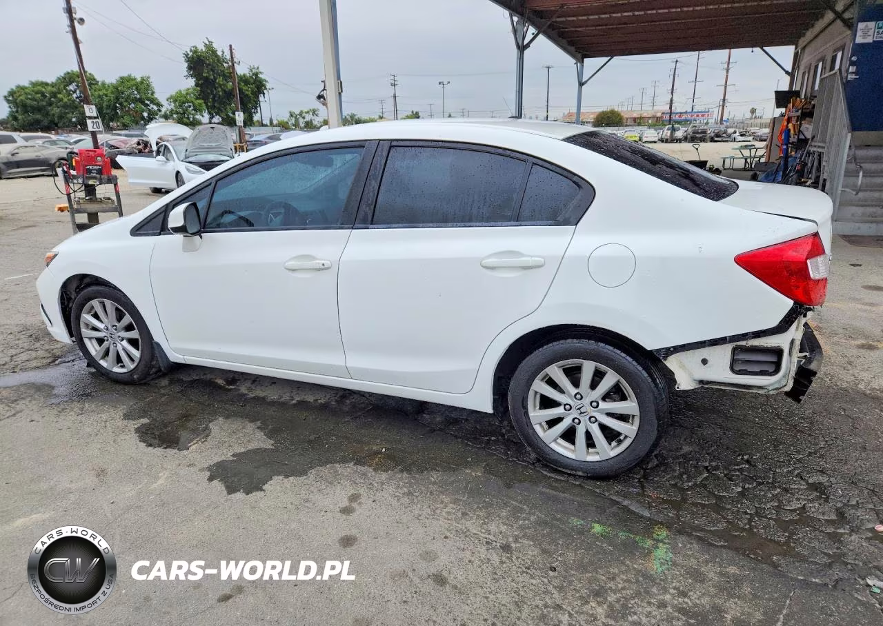 2012 Honda Civic Ex VIN:JHMFB2F89CS006271 - 2