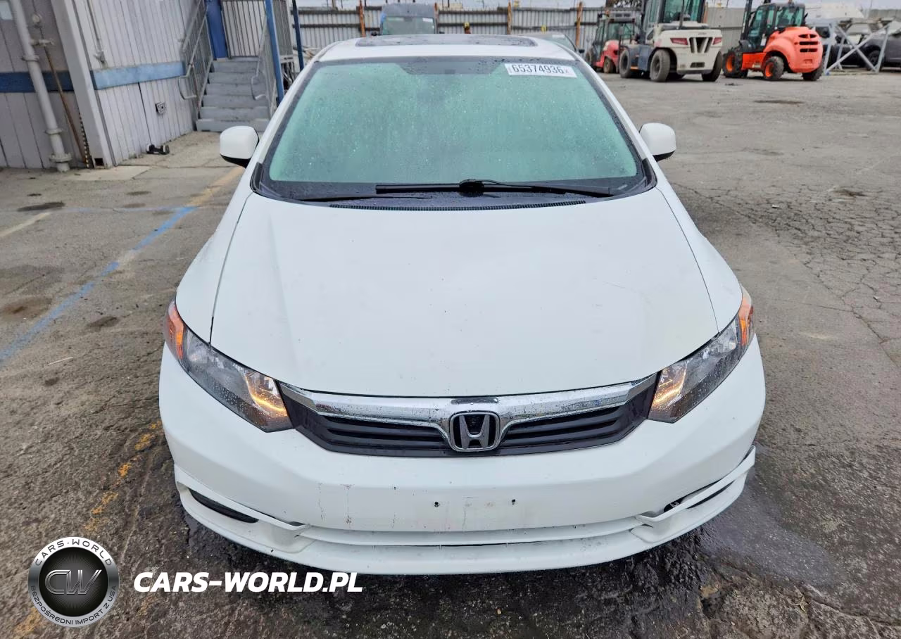 2012 Honda Civic Ex VIN:JHMFB2F89CS006271 - 5