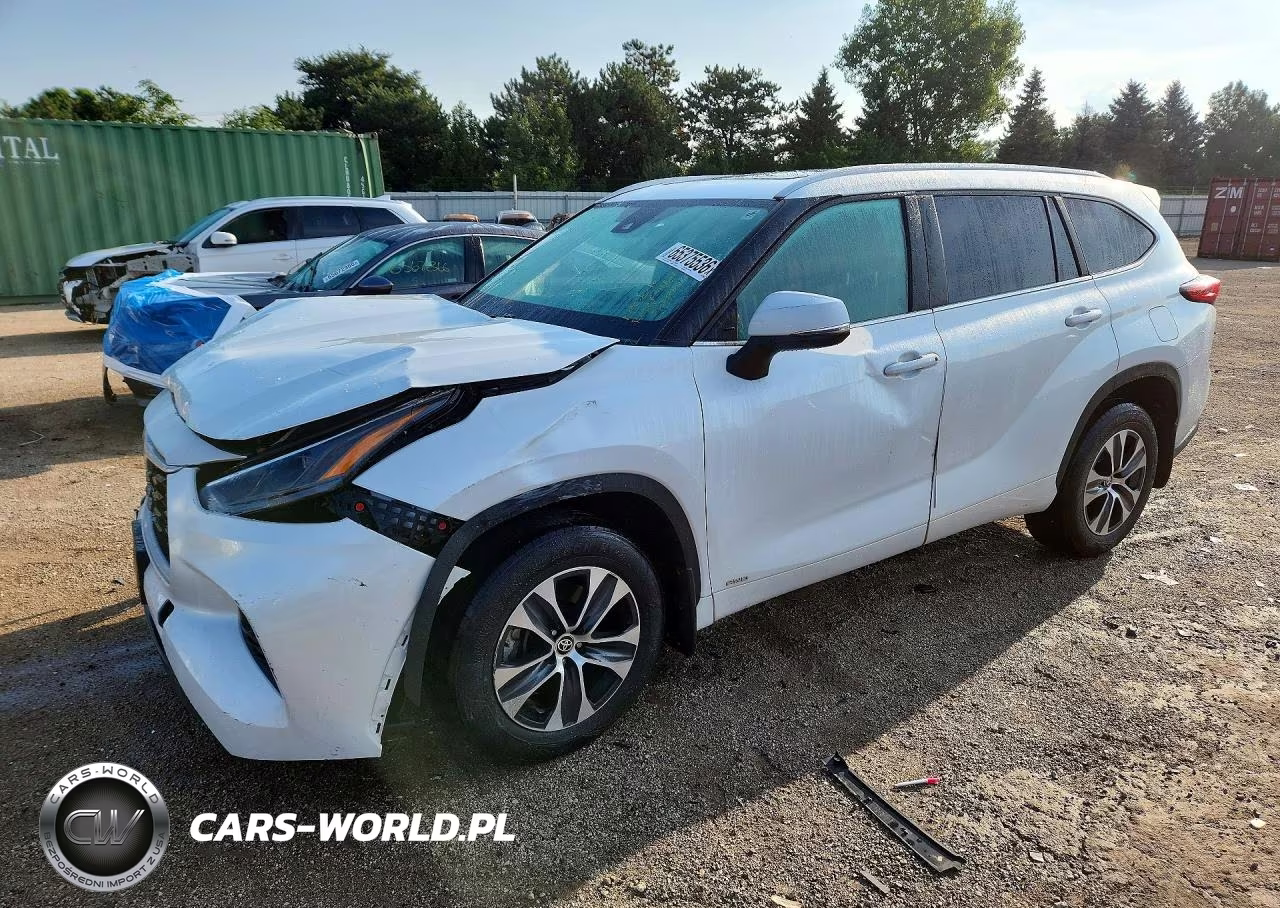 2023 Toyota Highlander Hybrid Xle VIN:5TDKBRCH6PS120112 - 1