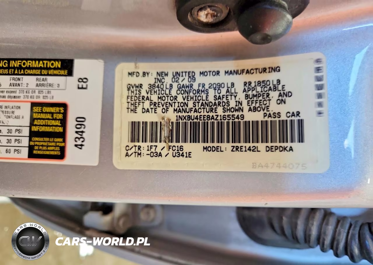 2010 Toyota Corolla Le VIN:1NXBU4EE8AZ165549 - 12