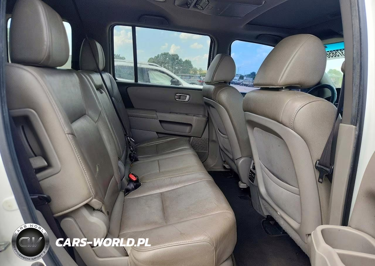 2012 Honda Pilot Exl VIN:5FNYF3H61CB014099 - 11