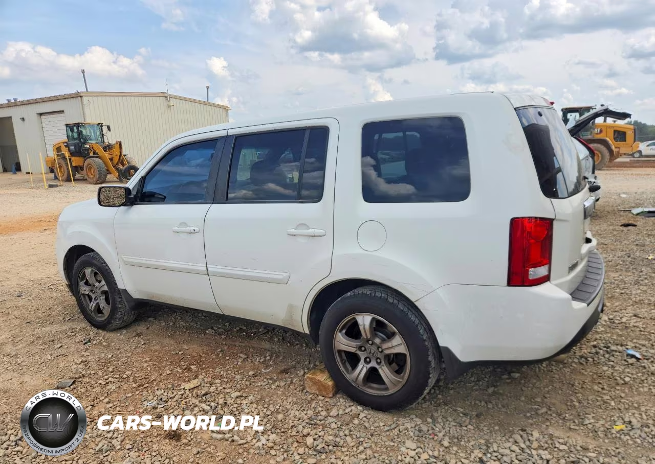 2012 Honda Pilot Exl VIN:5FNYF3H61CB014099 - 2