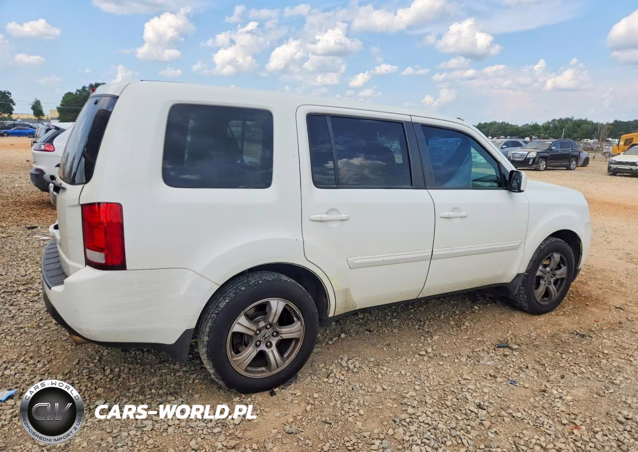 2012 Honda Pilot Exl VIN:5FNYF3H61CB014099 - 3
