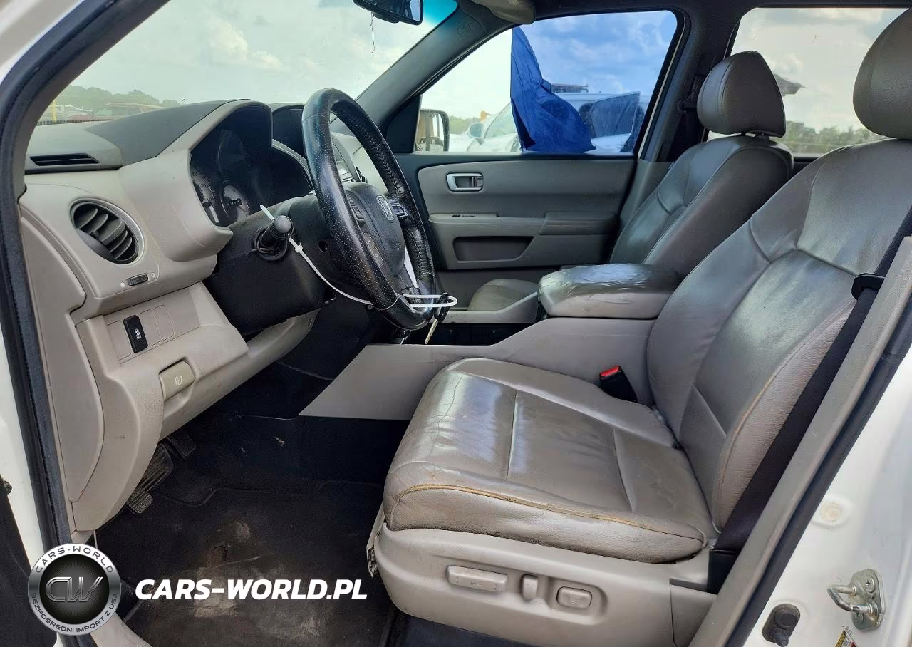 2012 Honda Pilot Exl VIN:5FNYF3H61CB014099 - 7