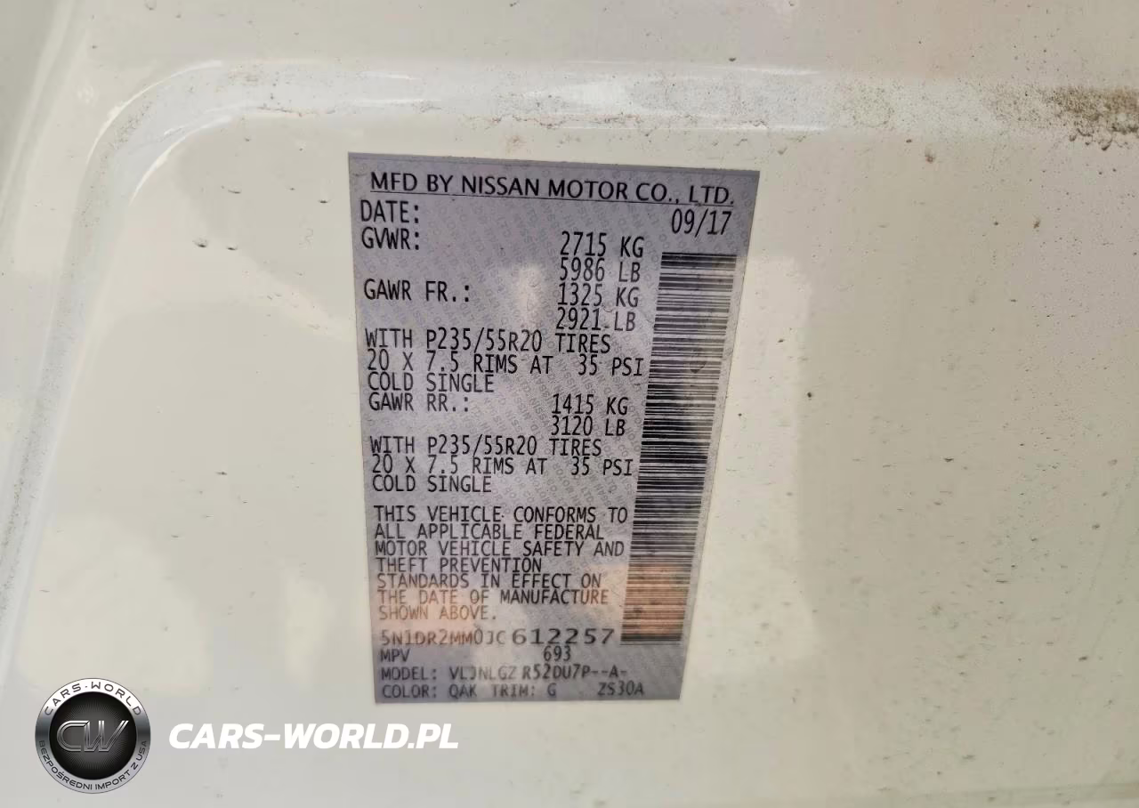 2018 Nissan Pathfinder Sl VIN:5N1DR2MM0JC612257 - 14