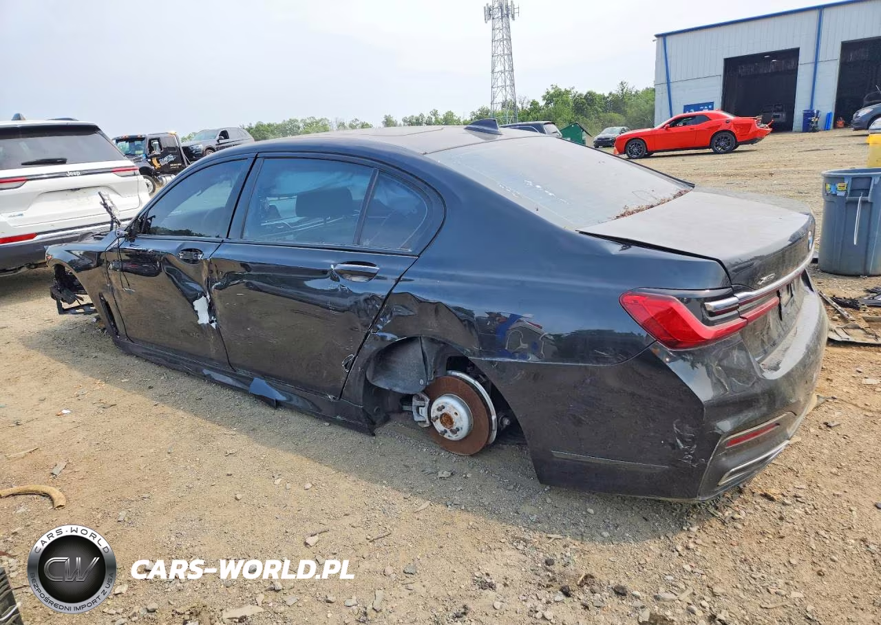 2020 BMW 740 Xi VIN:WBA7T4C0XLGG62785 - 2