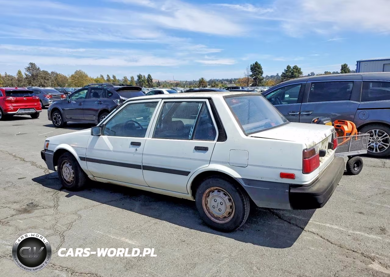 1987 Toyota Corolla Deluxe VIN:JT2AE82E5H3557762 - 2