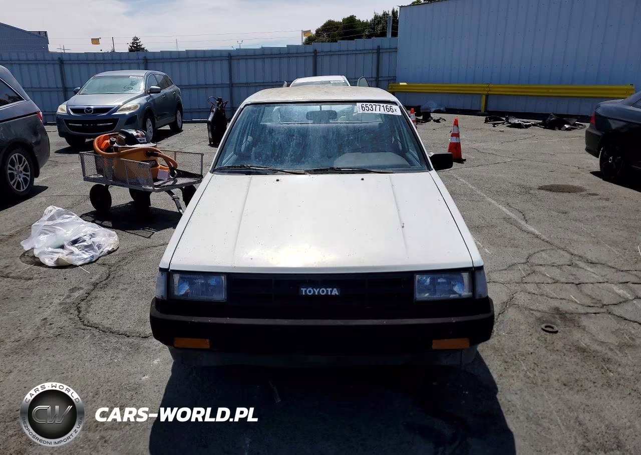 1987 Toyota Corolla Deluxe VIN:JT2AE82E5H3557762 - 5