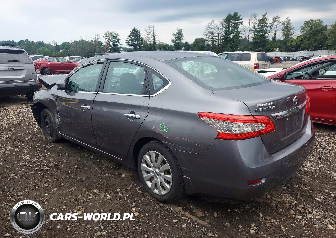 2015 Nissan Sentra S VIN:3N1AB7AP4FY254668 - 2