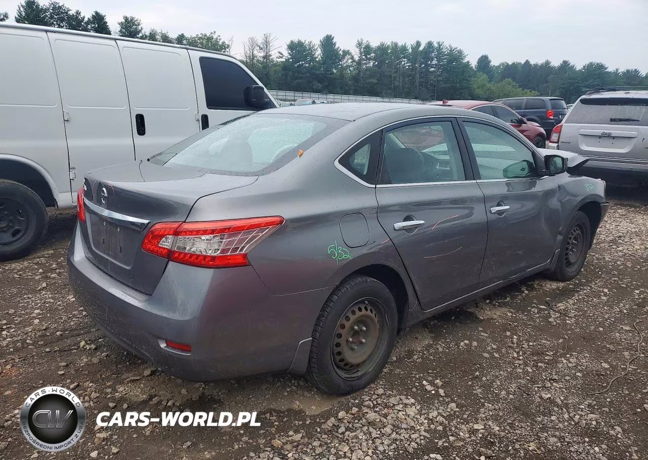 2015 Nissan Sentra S VIN:3N1AB7AP4FY254668 - 3