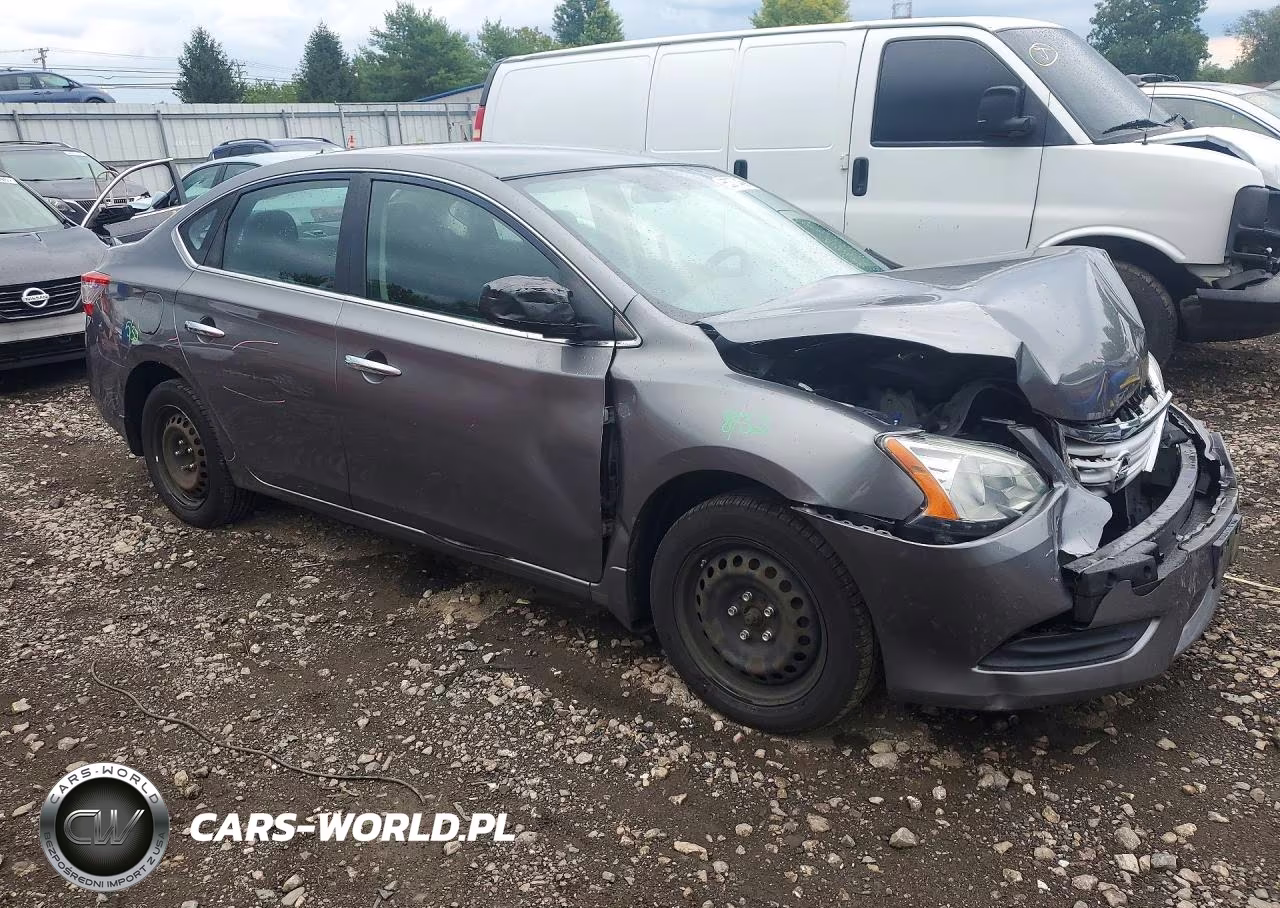2015 Nissan Sentra S VIN:3N1AB7AP4FY254668 - 4