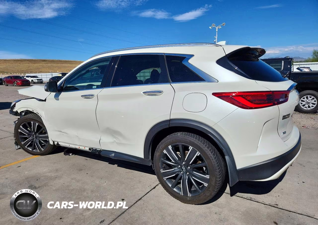 2021 Infiniti Qx50 Luxe VIN:3PCAJ5BB7MF121810 - 2