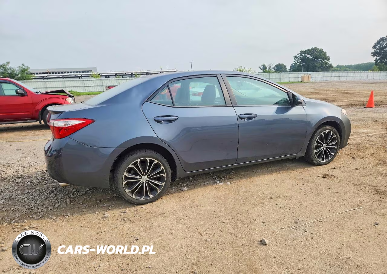 2015 Toyota Corolla S Plus VIN:2T1BURHE7FC251727 - 3
