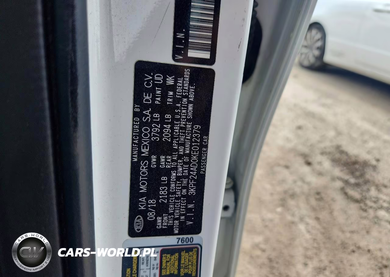 2019 Kia Forte Fe VIN:3KPF24AD0KE012379 - 12