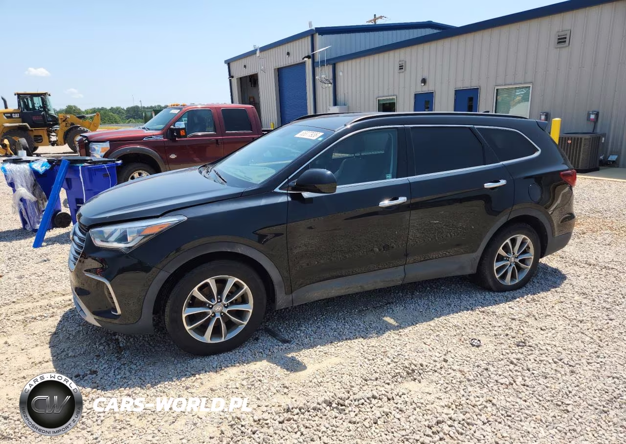 2017 Hyundai Santa Fe Se VIN:KM8SMDHF3HU249633 - 1