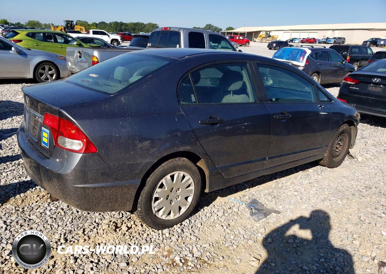 2010 Honda Civic Vp VIN:19XFA1F37AE054693 - 3