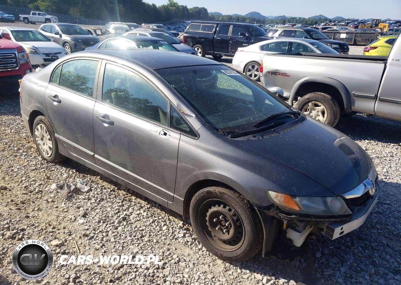 2010 Honda Civic Vp VIN:19XFA1F37AE054693 - 4