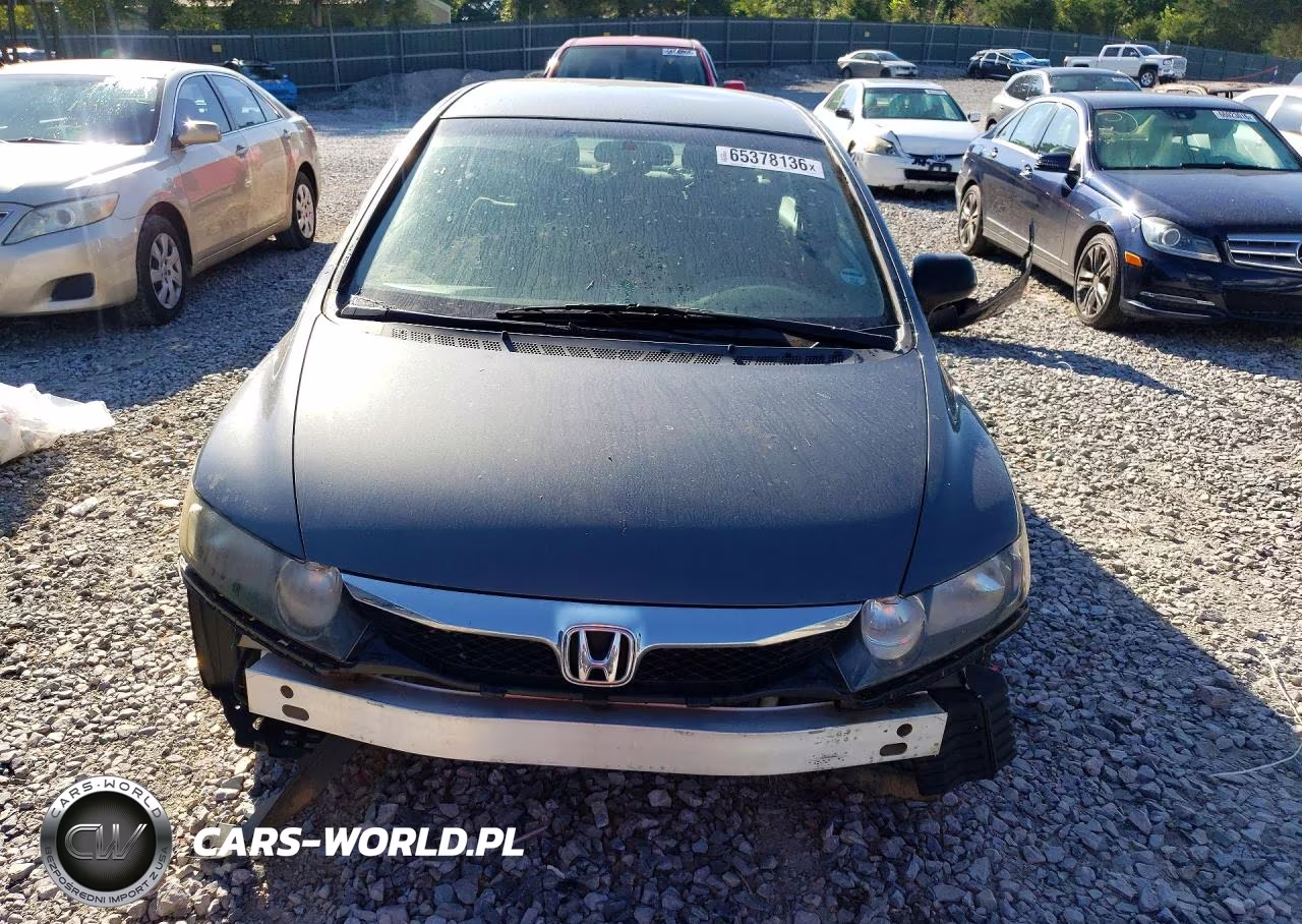 2010 Honda Civic Vp VIN:19XFA1F37AE054693 - 5