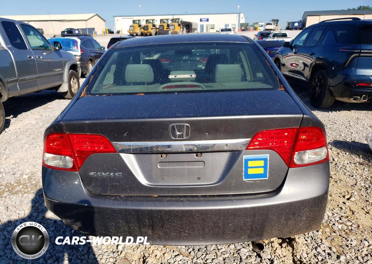 2010 Honda Civic Vp VIN:19XFA1F37AE054693 - 6