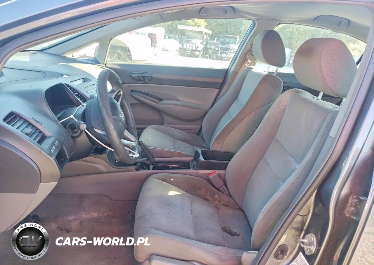 2010 Honda Civic Vp VIN:19XFA1F37AE054693 - 7