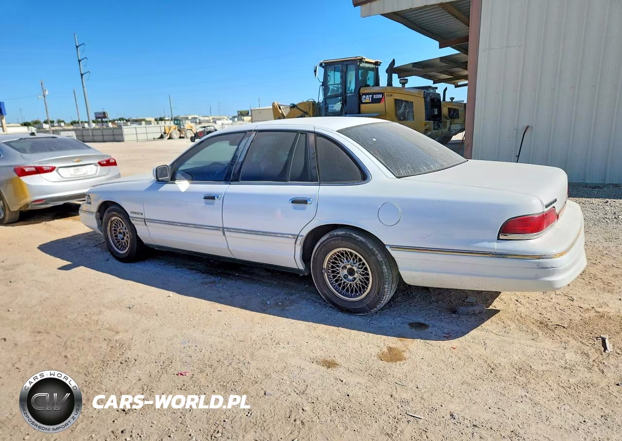1993 Ford Crown Victoria Lx VIN:2FALP74W5PX191402 - 2