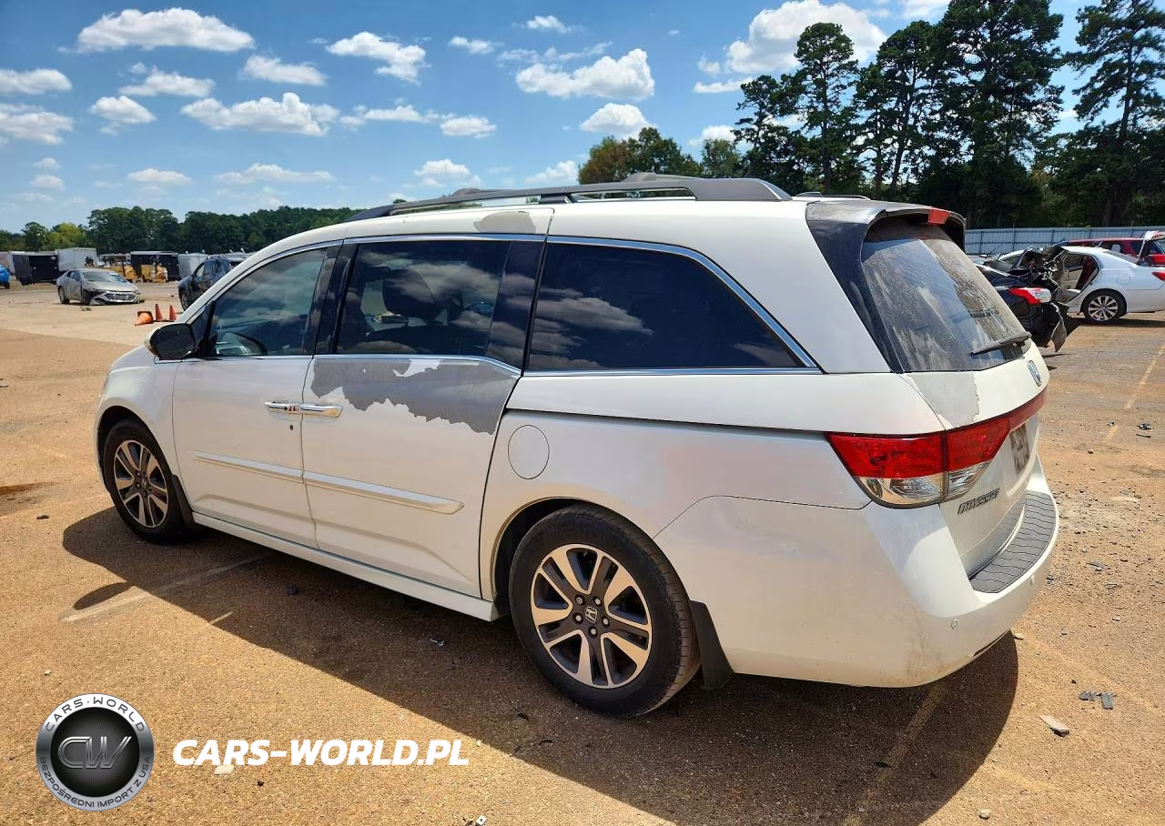 2014 Honda Odyssey Touring VIN:5FNRL5H96EB076006 - 2