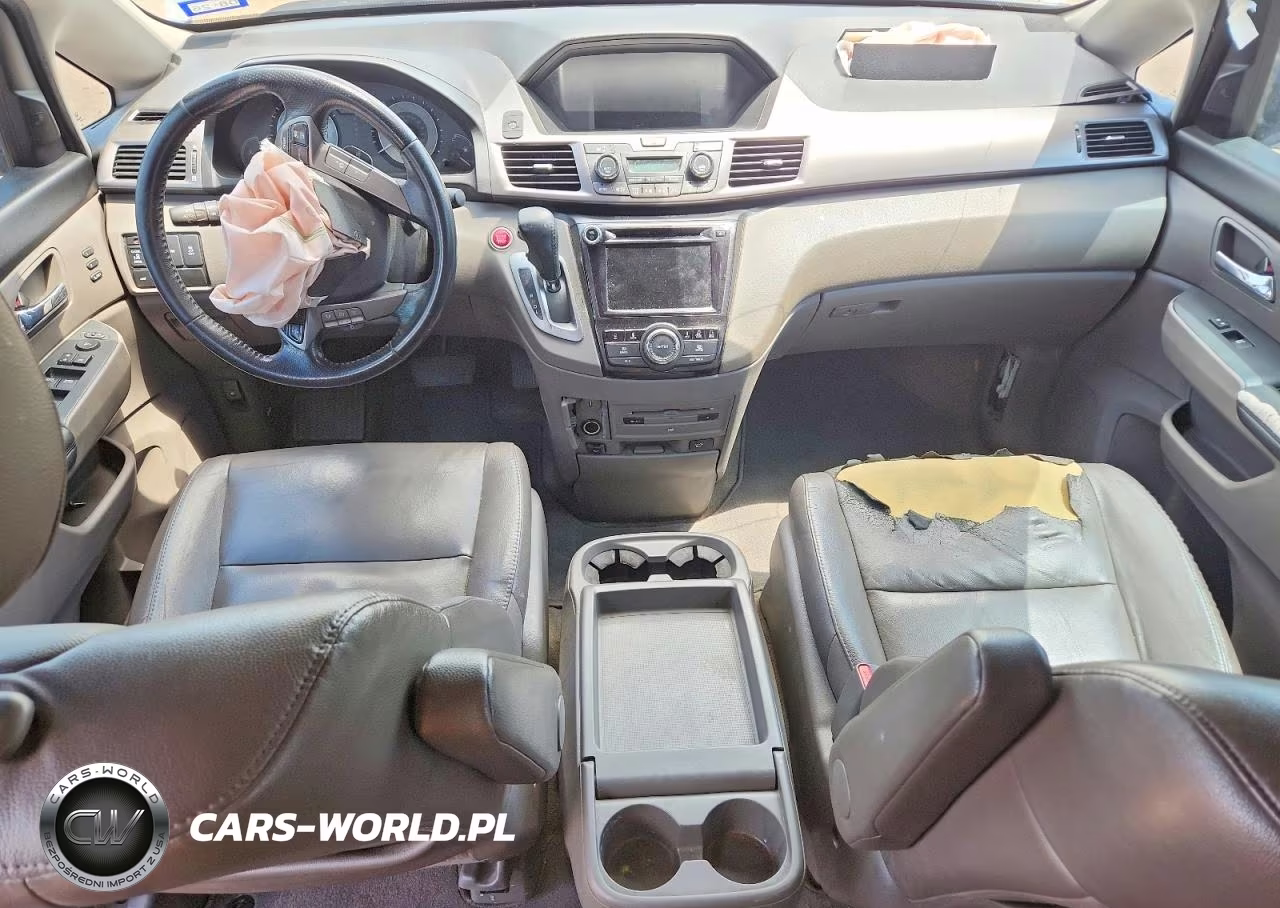 2014 Honda Odyssey Touring VIN:5FNRL5H96EB076006 - 8