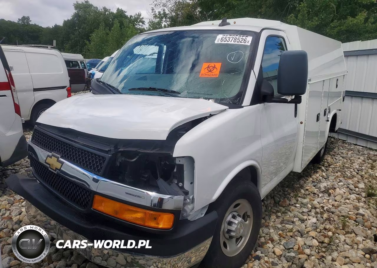 2023 Chevrolet Express G3500 VIN:1GB0GRFPXP1149996 - 1