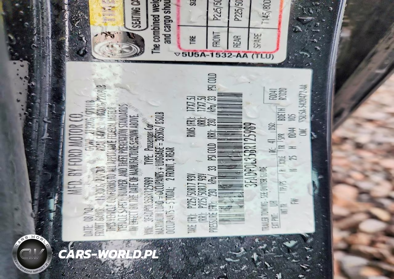 2011 Ford Fusion Hybrid VIN:3FADP0L35BR125989 - 12