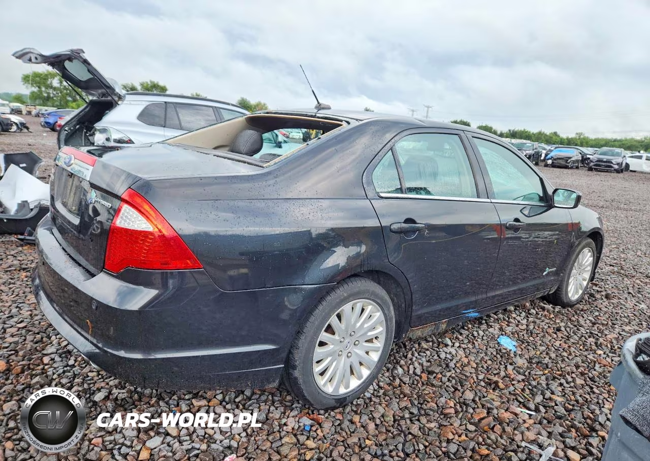 2011 Ford Fusion Hybrid VIN:3FADP0L35BR125989 - 3
