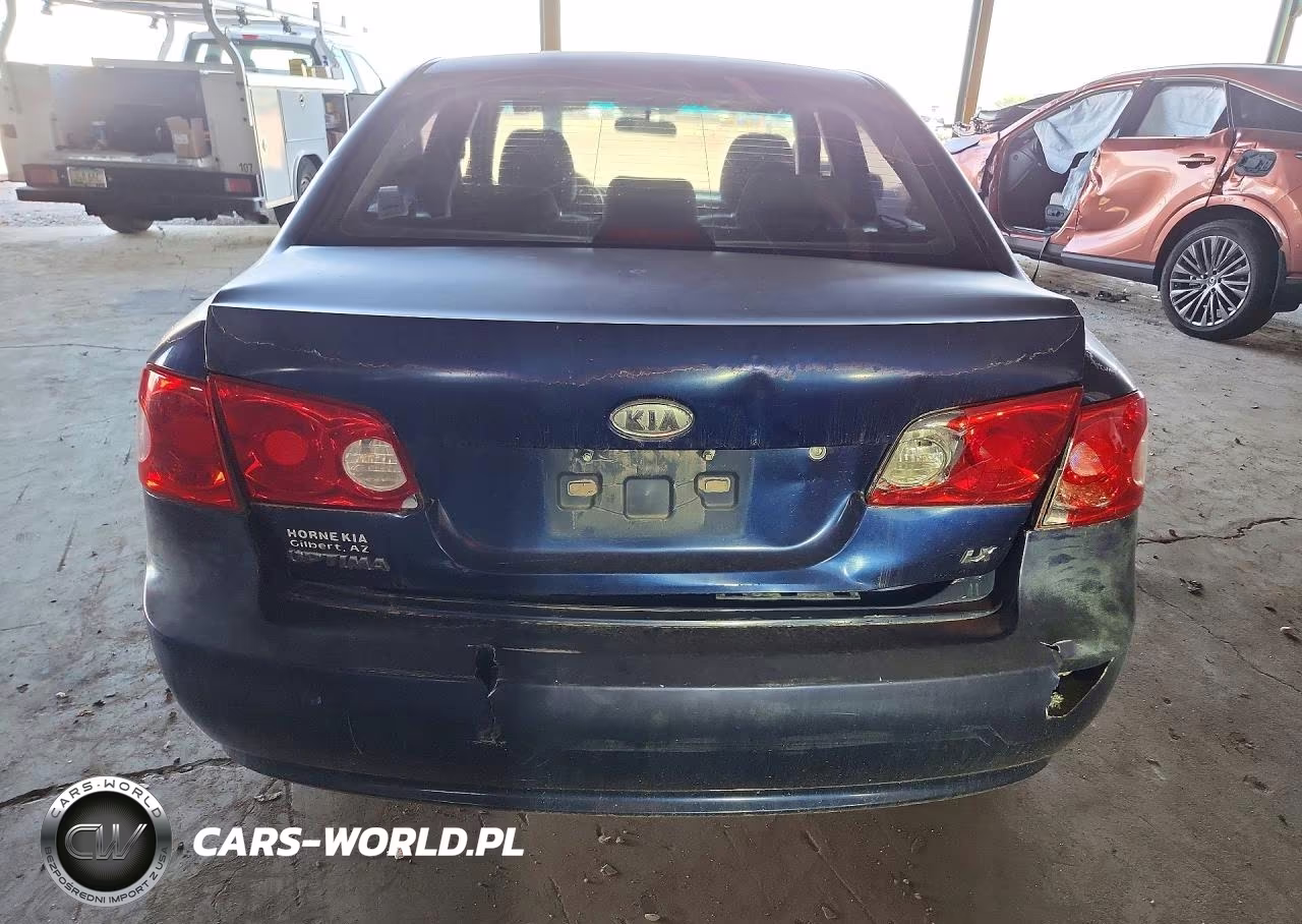 2008 Kia Optima Lx VIN:KNAGE123485203630 - 6