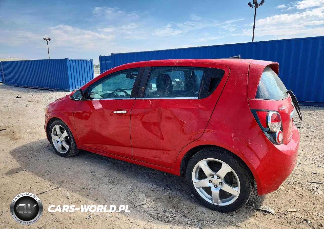 2012 Chevrolet Sonic Ltz VIN:1G1JF6SBXC4159618 - 2