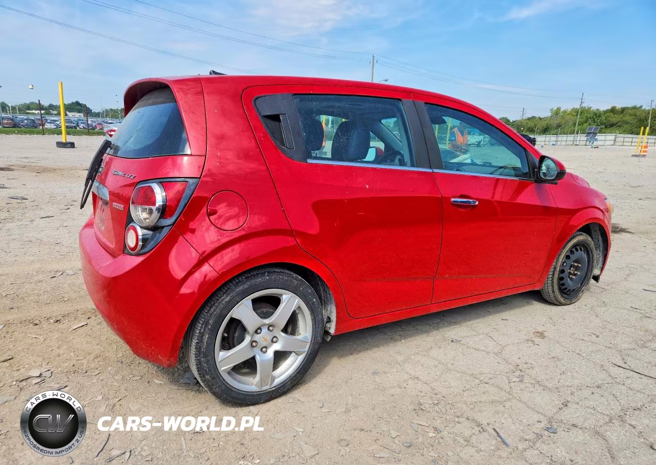 2012 Chevrolet Sonic Ltz VIN:1G1JF6SBXC4159618 - 3