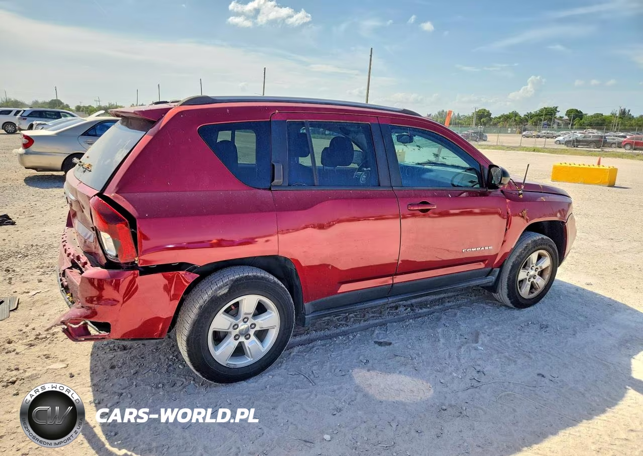 2017 Jeep Compass Sport VIN:1C4NJCBA7HD189230 - 3